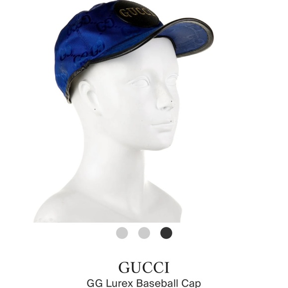 Gucci blue baseball hat brand new with tags and dust bag - Picture 1 of 3
